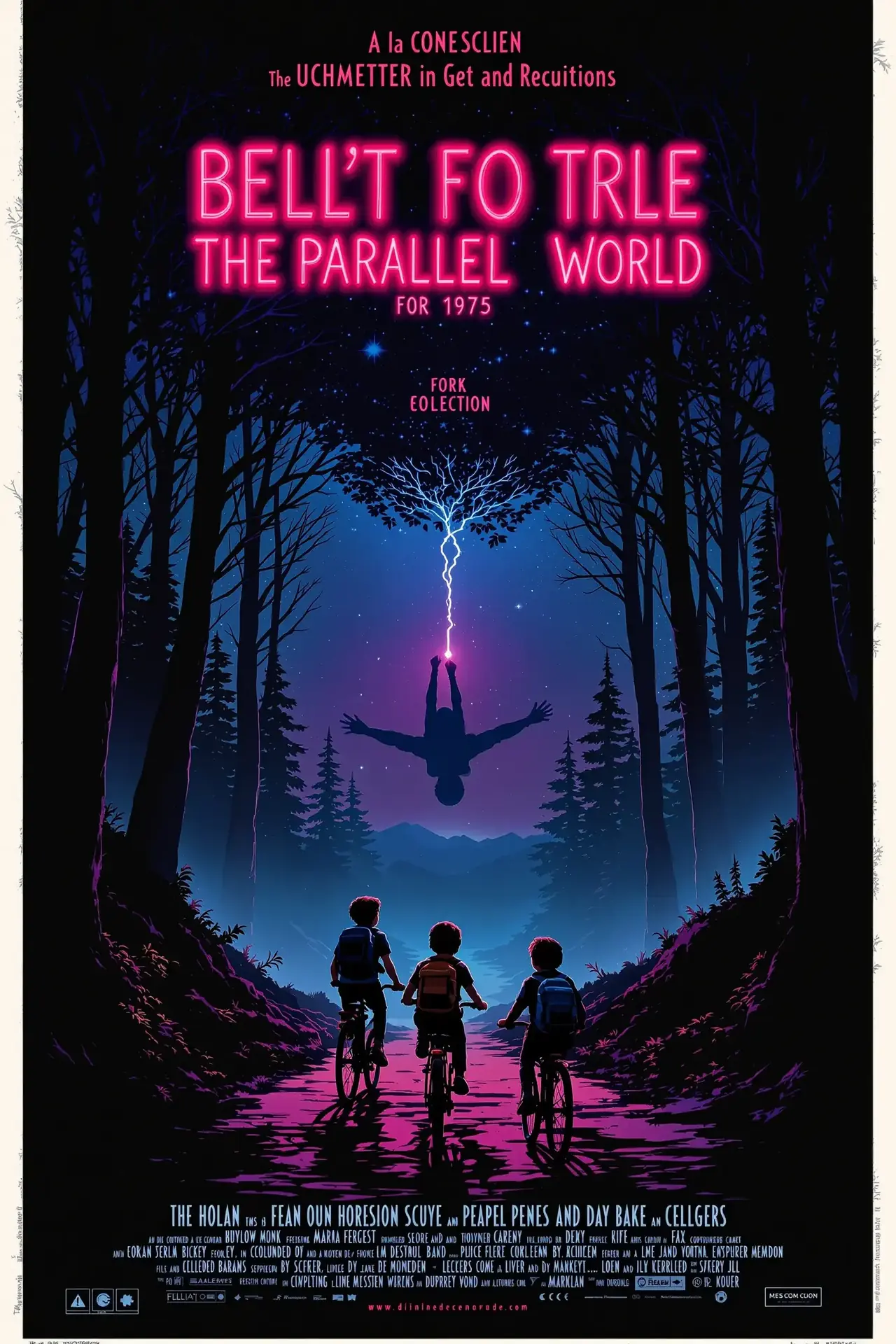 怪奇物语 - Stranger Things 电影海报